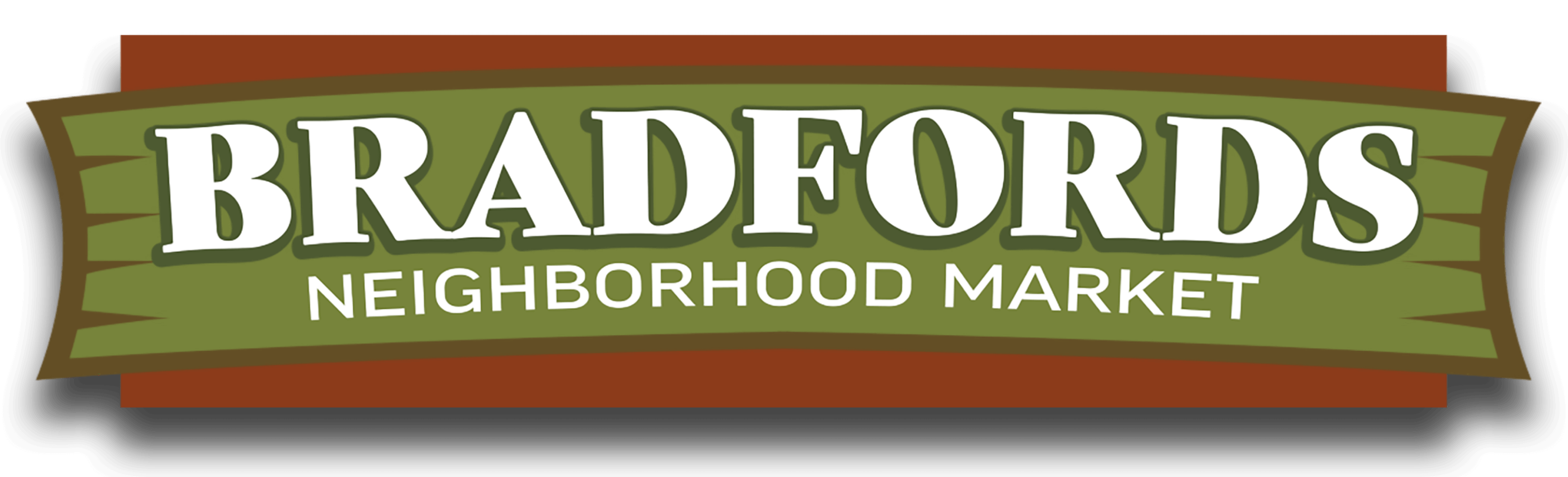 A theme logo of Bradford's Neighborhood Market